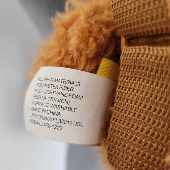 Universal Studios Despicable Me Tim Plush Backpack Minions Teddy Bear Fluffy - Picture 7 of 10